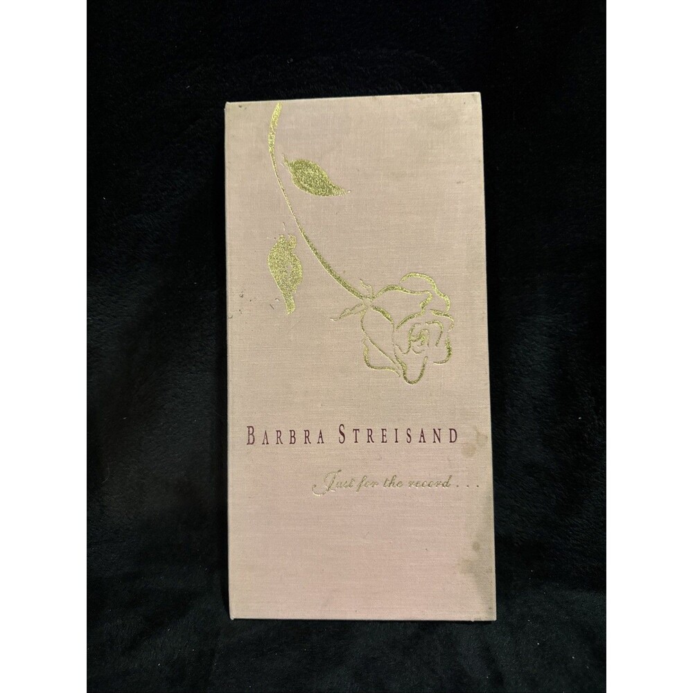 Vintage 1991 Barbra Streisand - Just For The Record 4CD Box Set Sony Music